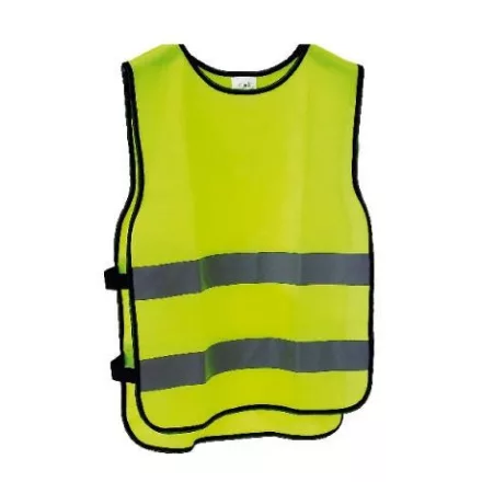 LÁTHATÓSÁGI MELLÉNY M-WAVE - FELNÕTT (XL-XXL) NEON SÁRGA