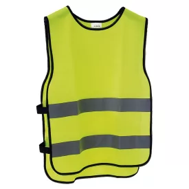 LÁTHATÓSÁGI MELLÉNY M-WAVE - GYERMEK (S-M) NEON SÁRGA