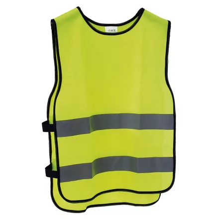 LÁTHATÓSÁGI MELLÉNY M-WAVE - GYERMEK (S-M) NEON SÁRGA
