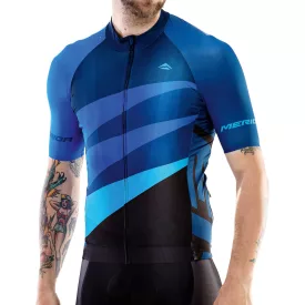   Mez MERIDA CX DESIGN PRO rövid 422 3XL kék fekete végig cipzár - 740703-422