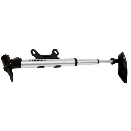 PUMPA LONGUS TELESCOP ALU T-MARKOLATTAL 120PSI FEKETE/EZÜST {5/4}