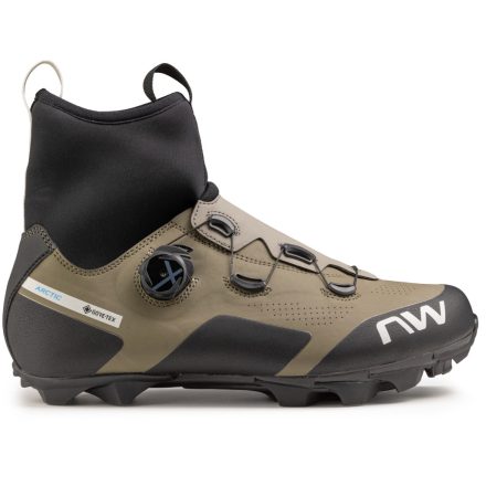 Cipő NORTHWAVE MTB CELSIUS XC ARCTIC GTX, 44,5 téli, zöld/homok