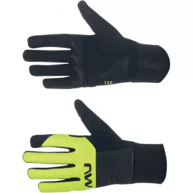   Kesztyű NORTHWAVE téli FAST GEL S hosszú, fekete/fluo sárga