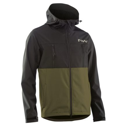 Dzseki NORTHWAVE EASY OUT SOFTSHELL 4XL zöld/fekete