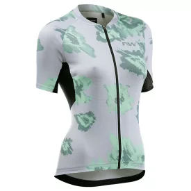 MEZ NORTHWAVE FORCE EVO WOMAN NŐI RÖVID S SZÜRKE/ZÖLD