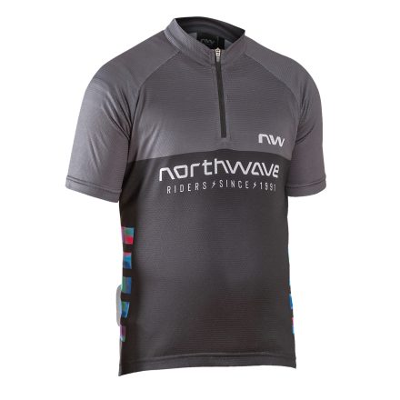 Mez NORTHWAVE FORCE EVO JUNIOR rövid S (5-6 év) fekete/piros