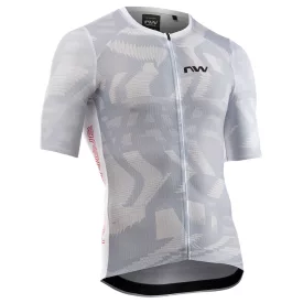 MEZ NORTHWAVE BLADE AIR RÖVID L SZÜRKE/PIROS