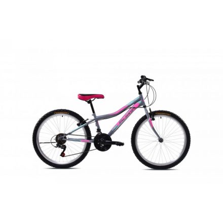 Adria Stinger 24" gyerek kerékpár Grafit-Rózsaszín