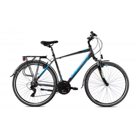   Capriolo Roadster Man 1.0 férfi trekking kerékpár 22" Grafit-Kék