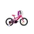 Capriolo Rocket 16" hátra tekerhető gyerek kerékpár Pink