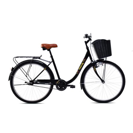 Adria Melody női városi 1 sebességes 26 kerékpár Fekete