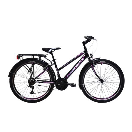 Capriolo Passion Lady 26" női MTB kerékpár 15" Fekete-Lila