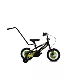 Capriolo Mustang 12" gyerek kerékpár Fekete-Zöld