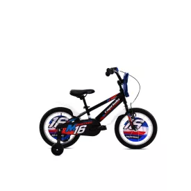 Capriolo Mustang 16" gyerek kerékpár Fekete-Piros