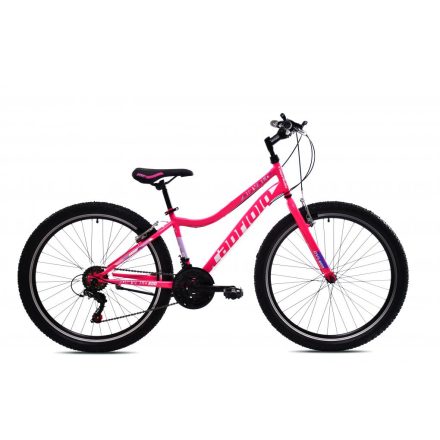 Capriolo Diavolo 600 26" lányka MTB kerékpár 14" Pink-Lila 2025