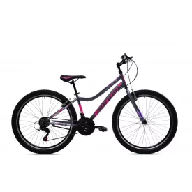   Capriolo Diavolo 600 26" női MTB kerékpár 17" Grafit-Lila