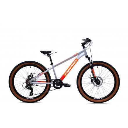 Capriolo LC KID 240 24" gyerek kerékpár Grafit-Narancs