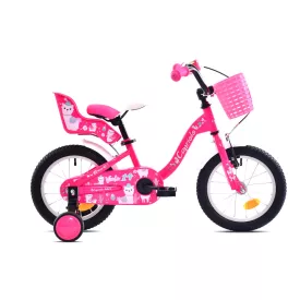 Capriolo Viola 14" alpakás gyerek kerékpár Pink