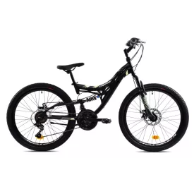 Capriolo CTX 240 24" gyerek kerékpár Fekete-Kék