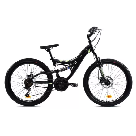 Capriolo CTX 240 24" gyerek kerékpár Fekete-Kék