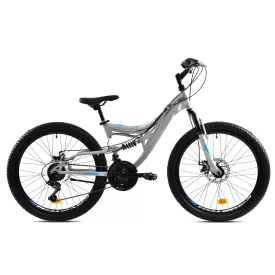 Capriolo CTX 240 24" gyerek kerékpár Szürke-Kék