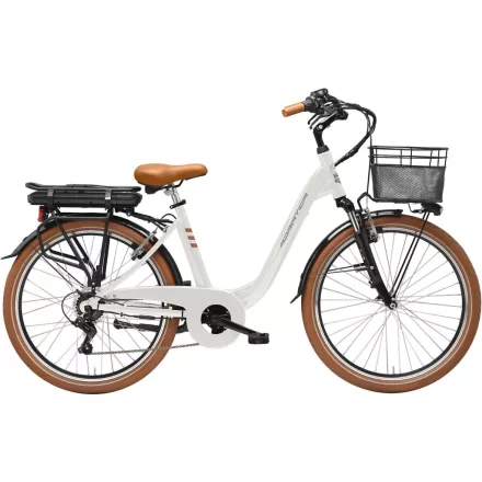 ADRIATICA E2 26" e-bike női fehér