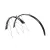Sárvédő BIKEFUN TREKKING aluplastic fekete 46 mm, 700C - BFU015