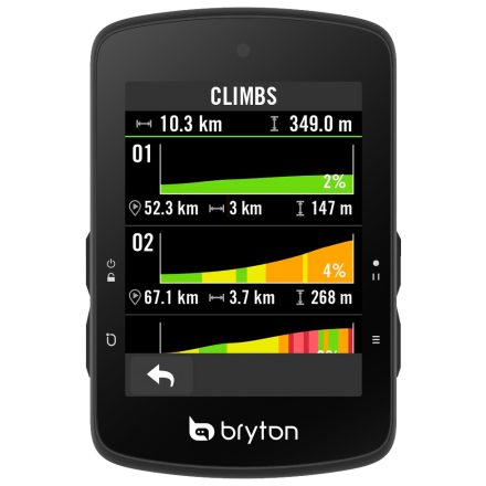 Computer BRYTON RIDER S510 T GPS komputer szett HRM/CAD/SPD