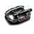 Pedál BIKEFUN SOLE Trekking egyrészes alu, fekete - C336BLK