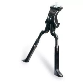   Oldaltámasz BIKEFUN középre alu duplalábas fekete - CL-KA54-BLK