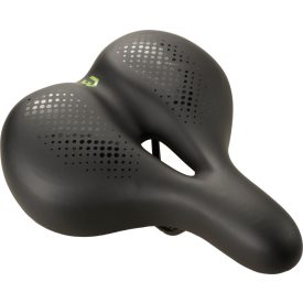   Nyereg BIKEFUN SIENA Comfort trekking fekete Memory Foam - D392MF