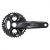 SHIMANO FRONT CHAINWHEEL, FC-M4100-2, DEORE, FOR REAR 10-SPEED, 2-PCS FC, 175MM,