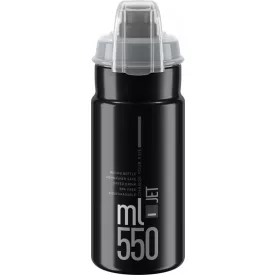   KULACS ELITE JET PLUS BLACK FEKETE/SZÜRKE LOGÓ 550ML 92G{5/4}