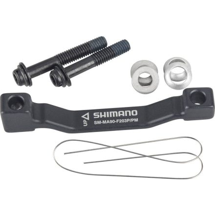 SHIMANO MOUNT ADAPTER FOR DISC BRAKE CALIPER, SM-MA90-F203P/PM, FIXING BOL