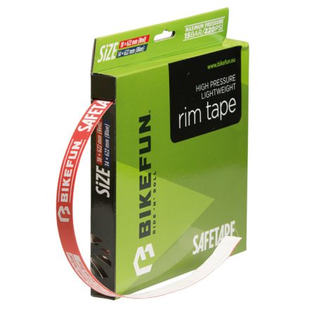 Felniszalag BIKEFUN SAFETAPE öntapadós 20mmx45m piros - JNA45M18