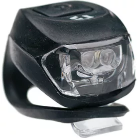   Lámpa BIKEFUN PIXIE hátsó fekete 2 piros LED 2 funkció, szilikon, fekete - JY-267T-2B-BLAC