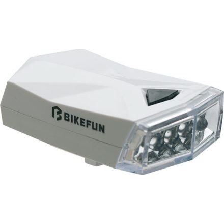 Lámpa BIKEFUN SQUARE első 4 fehér LED, 3 f - JY-585W