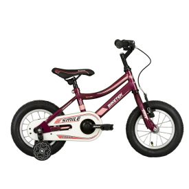 12" BIKETEK SMILE KERÉKPÁR BORDÓ