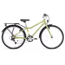24 Koliken Touring alu. kerékpár rezedazöld