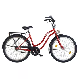 26" KOLIKEN CRUISER KERÉKPÁR NŐI BORDÓ