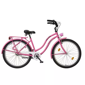   26" KOLIKEN CRUISER KERÉKPÁR NŐI CIKLÁMEN AGYVÁLTÓS