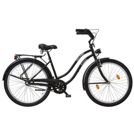 26" KOLIKEN CRUISER KERÉKPÁR NŐI FEKETE AGYVÁLTÓS