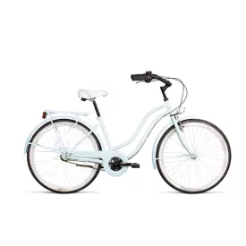 26 Koliken Cruiser kerékpár női púder kék agyváltós