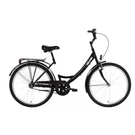 26" BIKETEK JÁZMIN KERÉKPÁR FEKETE