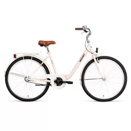 26 Biketek Feliz kerékpár púder narancs, méret S