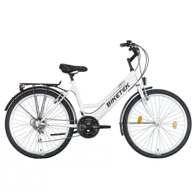 26" BIKETEK ORYX ATB KERÉKPÁR NŐI FEHÉR VÁLTÓS
