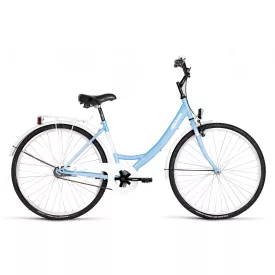 28 Biketek Jázmin kerékpár világos kék