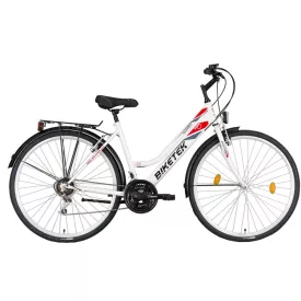28 BIKETEK MAXWELL KERÉKPÁR NŐI FEHÉR VÁLTÓS TREKKING