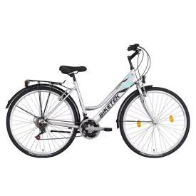 28 BIKETEK MAXWELL KERÉKPÁR NŐI SZÜRKE VÁLTÓS TREKKING