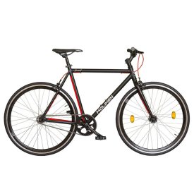 28" KOLIKEN FIXED FEKETE-PIROS 53 CM-ES VÁZ